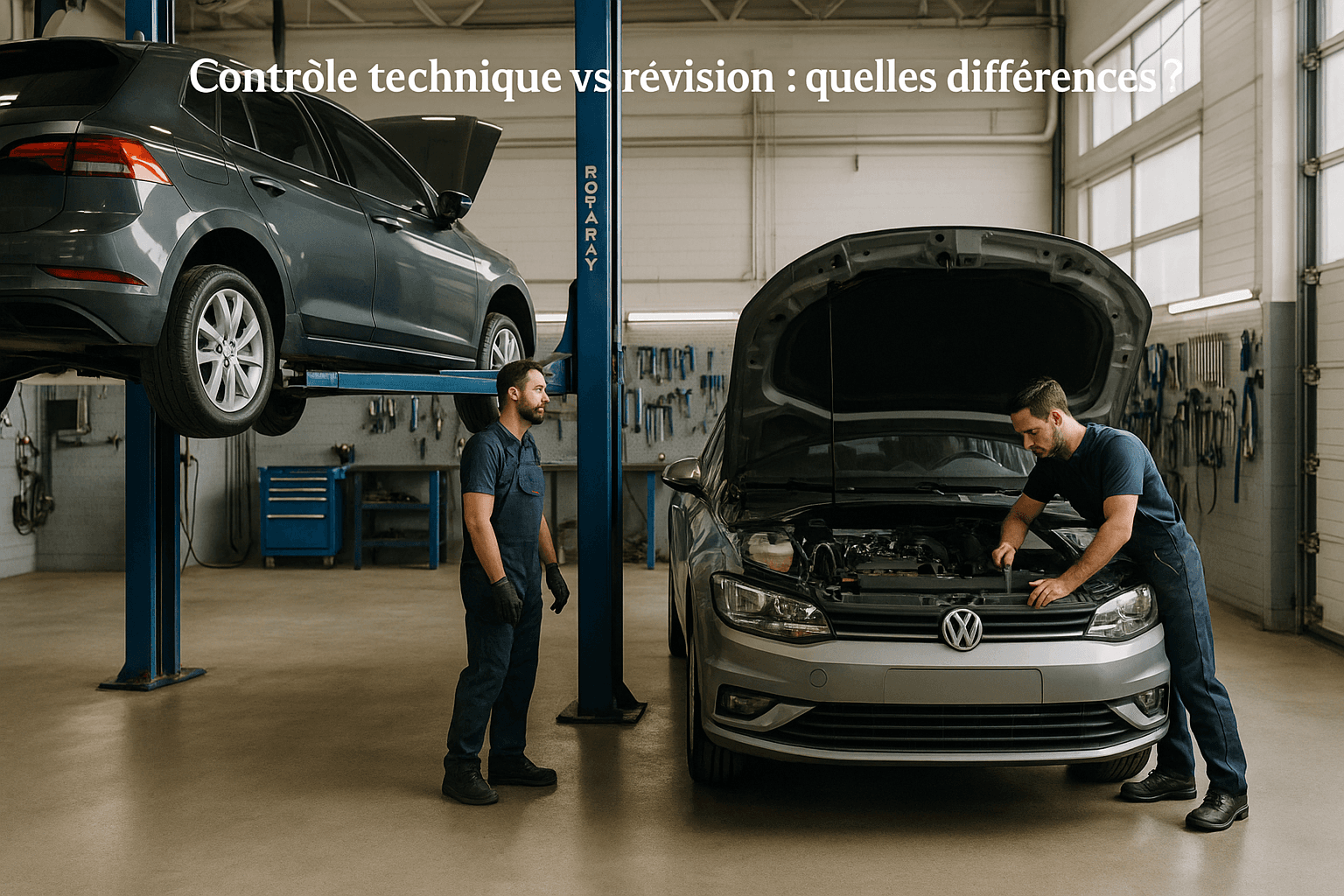 Contrôle technique vs révision : quelles différences ?
