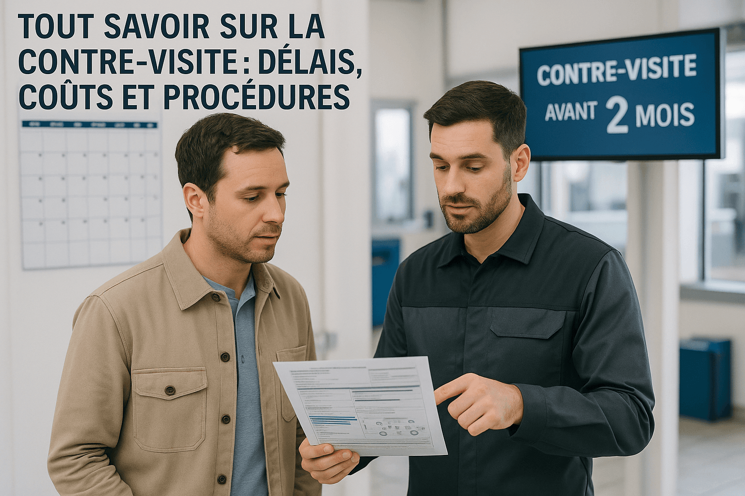 Tout savoir sur la contre-visite : délais, coûts et procédures