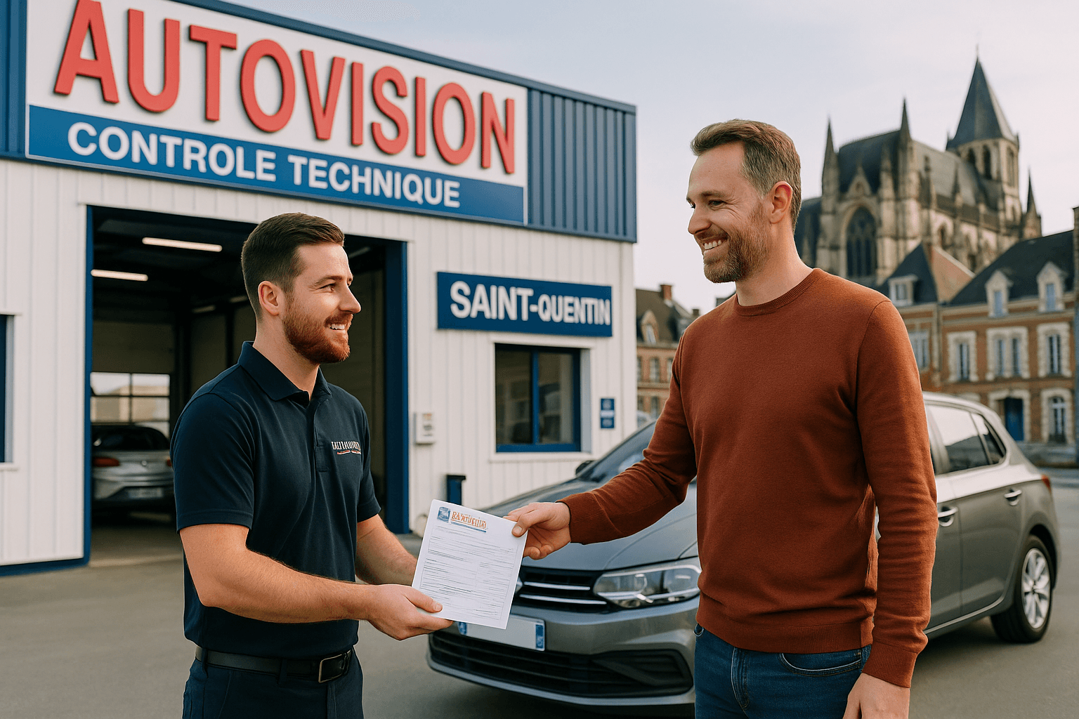 AUTOVISION - SAINT-QUENTIN : contrôle technique rapide et fiable